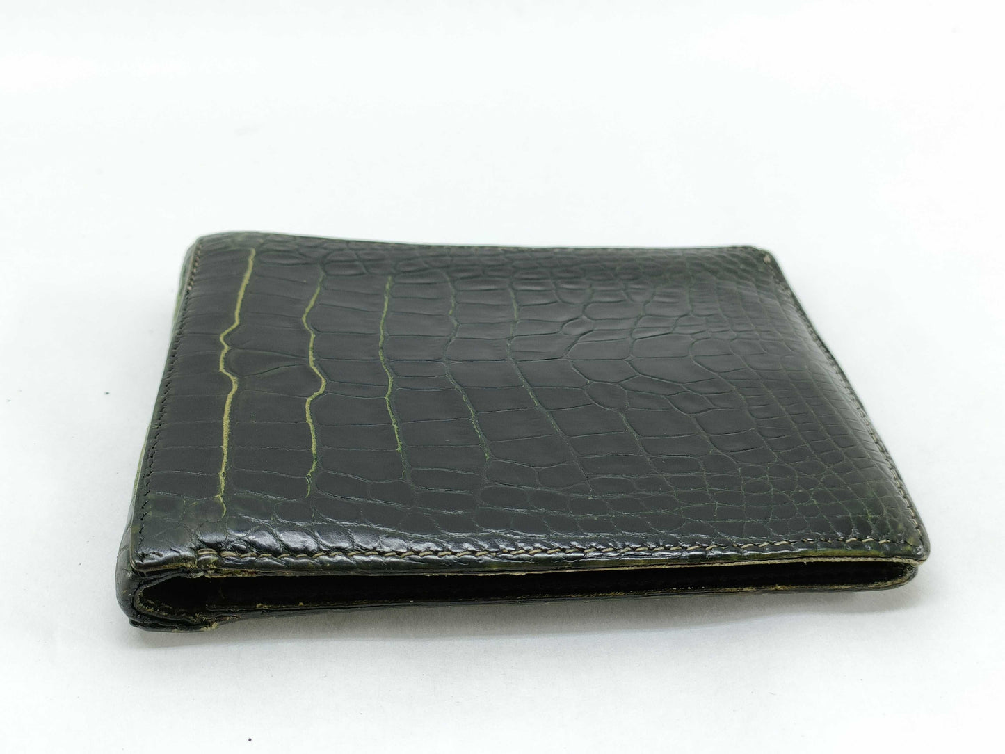 HERMES Alligator MC2 Copernicus Bifold Wallet