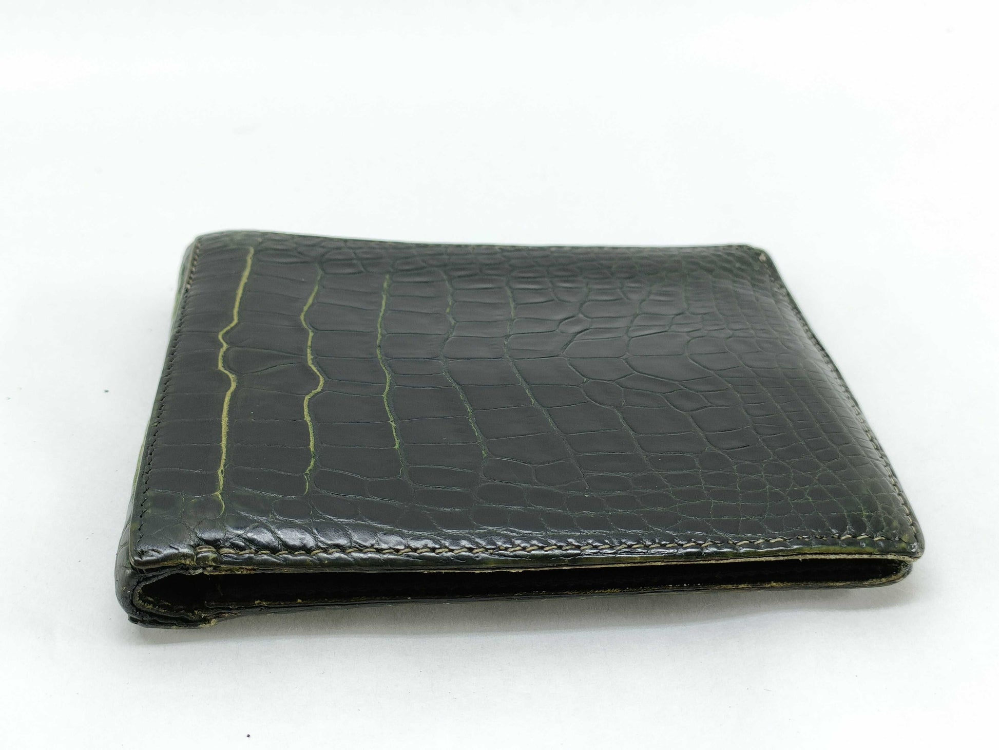 HERMES Alligator MC2 Copernicus Bifold Wallet