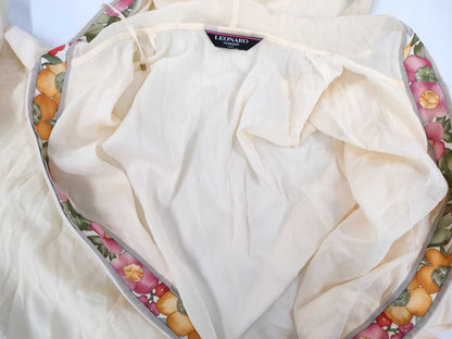 LEONARD LEONARD Zip Hoodie and Cut and Sew Set Tops