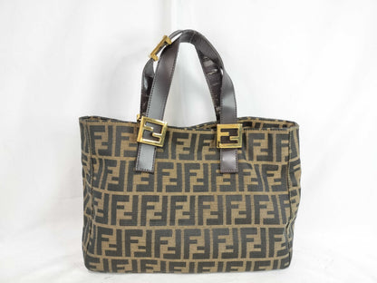 FENDI Zucca Pattern X4 FENDI Zucca Zucchino Handbag Handbag
