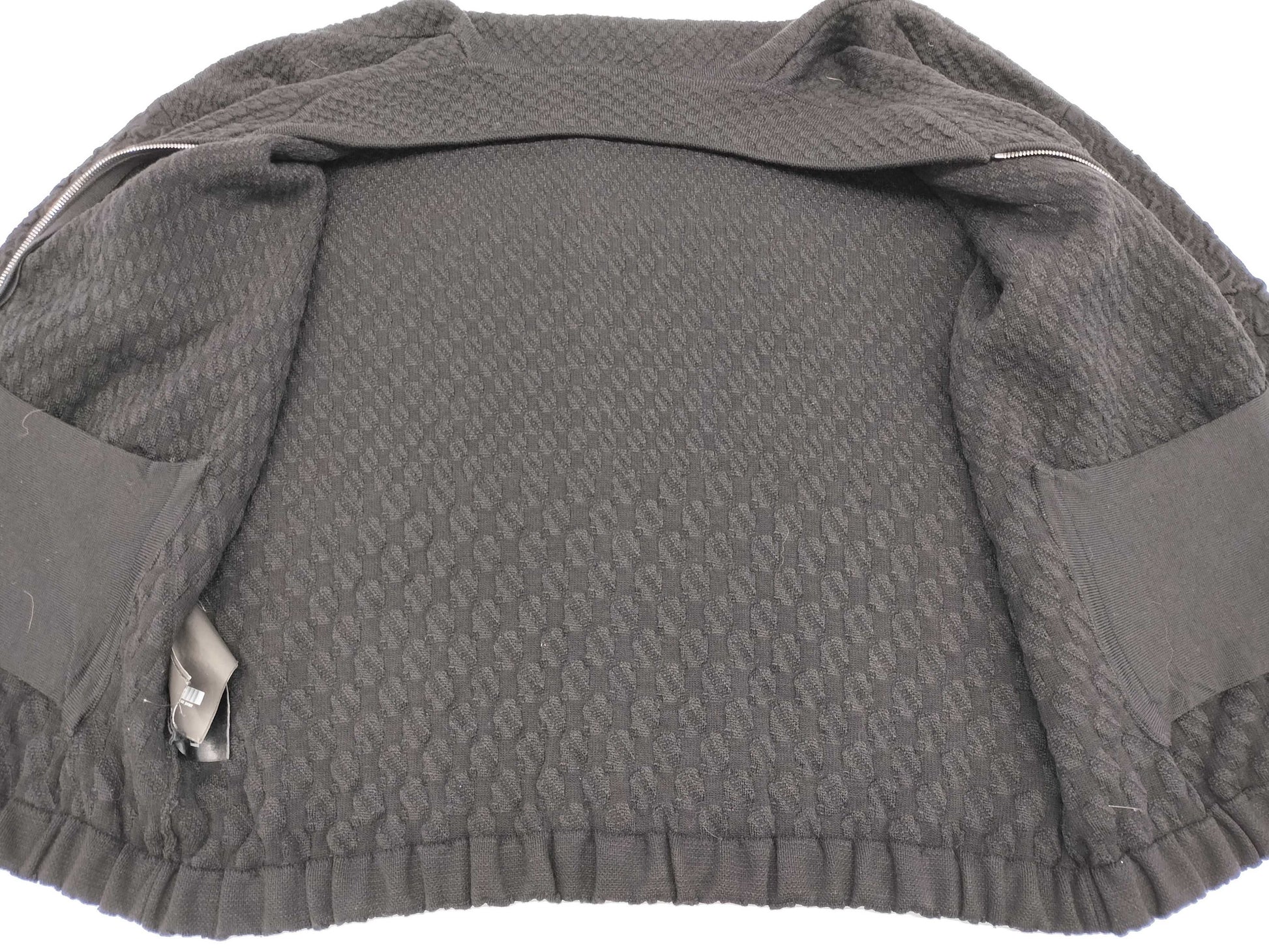 PRADA Prada Knit Blouson Black Unisex Size 38 Jacket