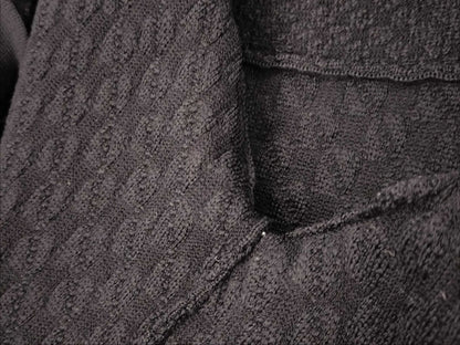 PRADA Prada Knit Blouson Black Unisex Size 38 Jacket