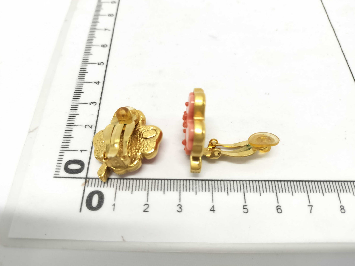 CHANEL CHANEL Earrings 03P Clover Coco Mark Earrings