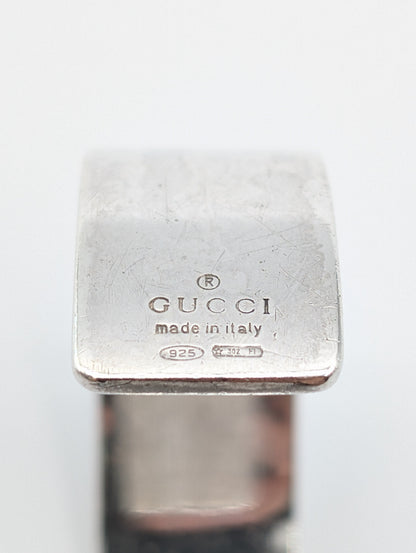 GUCCI GUCCI Bangle, Tom Ford Period, 925, 40.8g, Bracelet/Bangle