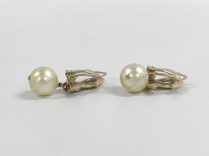 CHANEL CHANEL Earrings Pearl Coco Mark Swing B16P Earrings