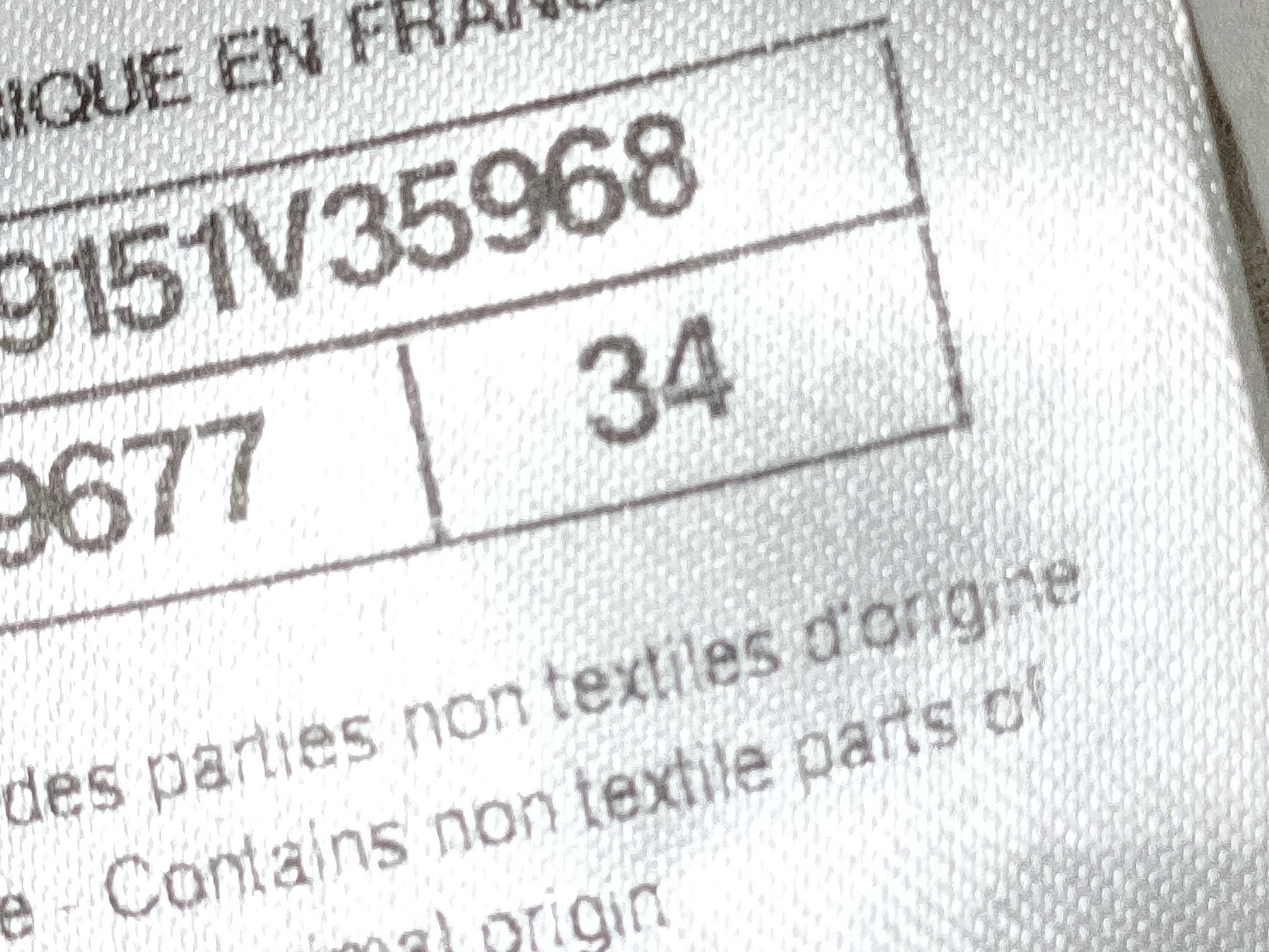 CHANEL CHANEL Dress P49151V35968 Size 34 Mixed Tweed Dress with Crystal Buttons