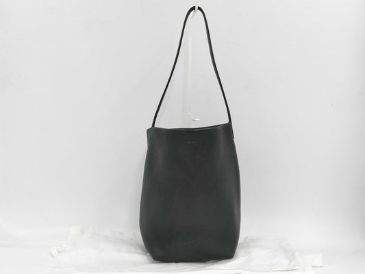 The Row Park Tote Medium Black Shoulder Bag
