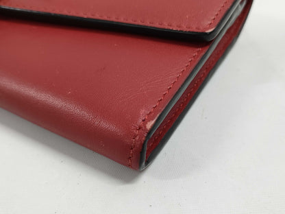 GUCCI 476084 Leather Sylvie Continental Wallet