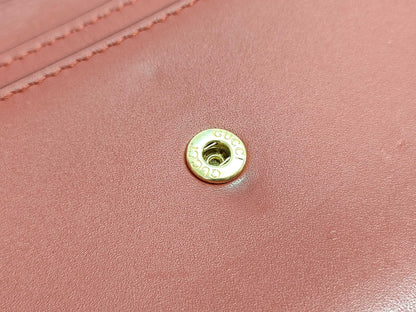 GUCCI 476084 Leather Sylvie Continental Wallet