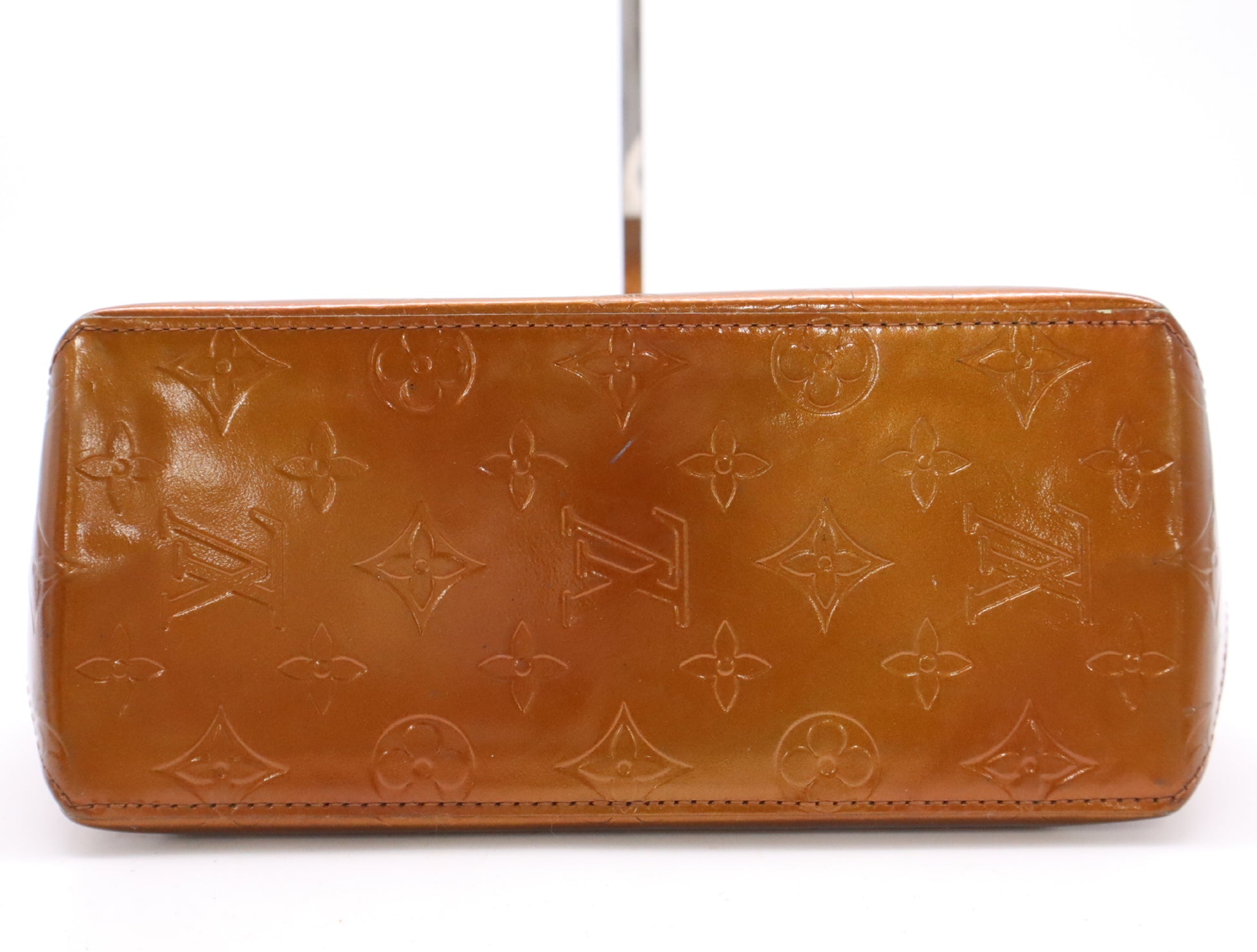 LOUIS VUITTON M91146 Verni Reed PM Bronze MI1021 Bag