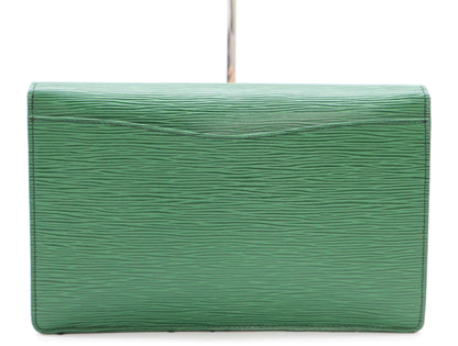 LOUIS VUITTON M52664 Epimontaigne 27 Borneo Green Clutch Bag