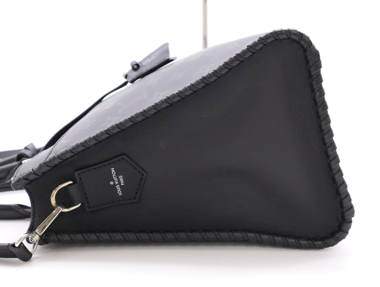 LOUIS VUITTON M54147 Monogram Verly Zip Tote Noir Cadena Key x2 Crochette with Shoulder Strap and Storage Bag RFID Responsive Tote Bag