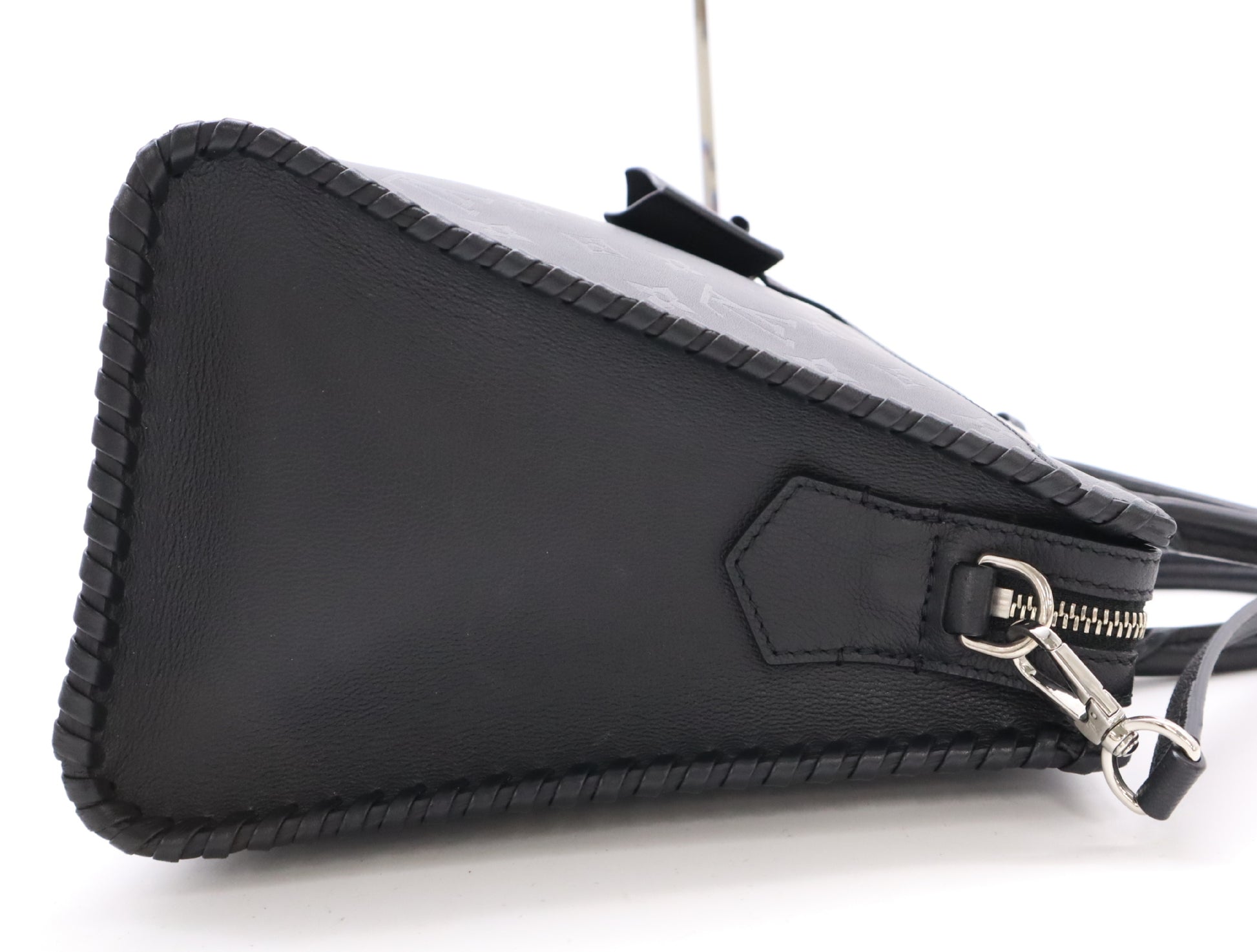 LOUIS VUITTON M54147 Monogram Verly Zip Tote Noir Cadena Key x2 Crochette with Shoulder Strap and Storage Bag RFID Responsive Tote Bag