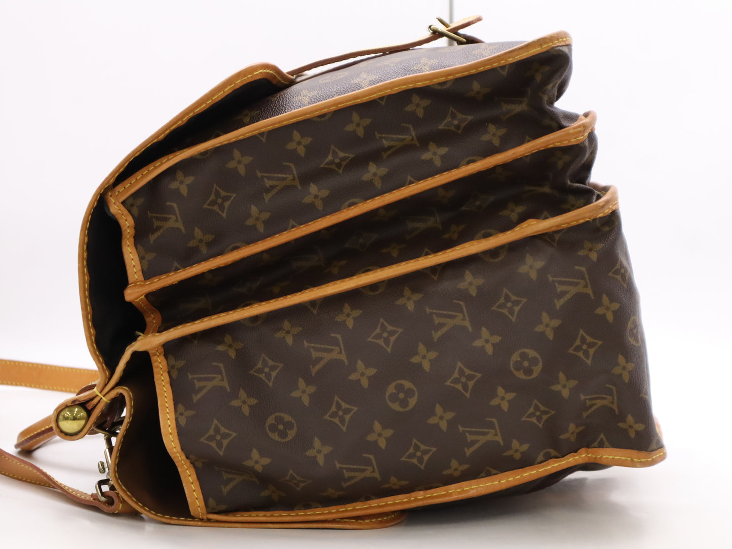 LOUIS VUITTON M58122 Monogram Sack Klebert Tote Bag with Shoulder Strap