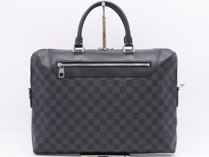LOUIS VUITTON N48260 Graffit Porto Documan Jules PDJ Tote Bag