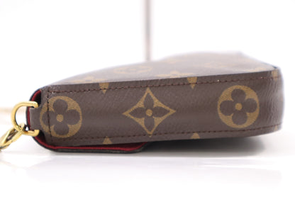 LOUIS VUITTON M61276 Monogram Pochette Felicity Fuchsia Shoulder Bag