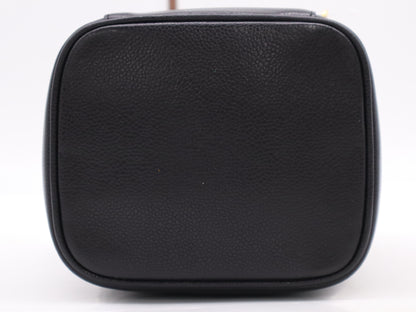 CHANEL Caviar Skin Vanity Black Card 4201305 Pouch