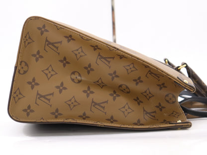 LOUIS VUITTON M45321 Reverse On-the-Go MM Tote Bag
