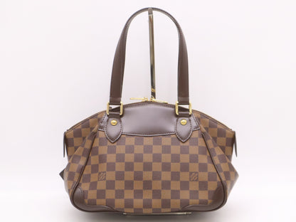 LOUIS VUITTON N41117 Verona PM Shoulder Bag with Cloche, Cadena, and Two Keys