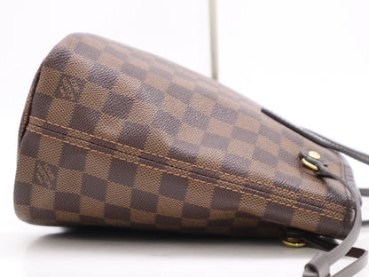 LOUIS VUITTON N41359 Damier Neverfull PM Tote Bag with Pouch