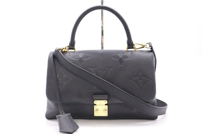 LOUIS VUITTON M46041 Madeleine MM Noir Shoulder Bag RFID Verified 