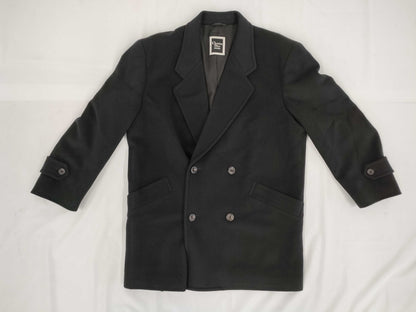 Dior MONSIEUR Cashmere Black Coat Size: M