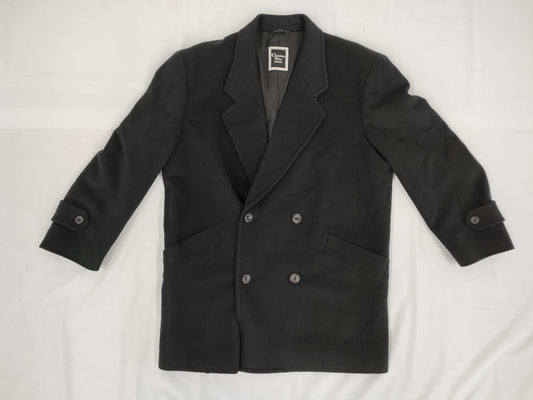 Dior MONSIEUR Cashmere Black Coat Size: M