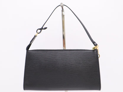 LOUIS VUITTON M52942 Epi Pochette Accessoires Noir Pouch