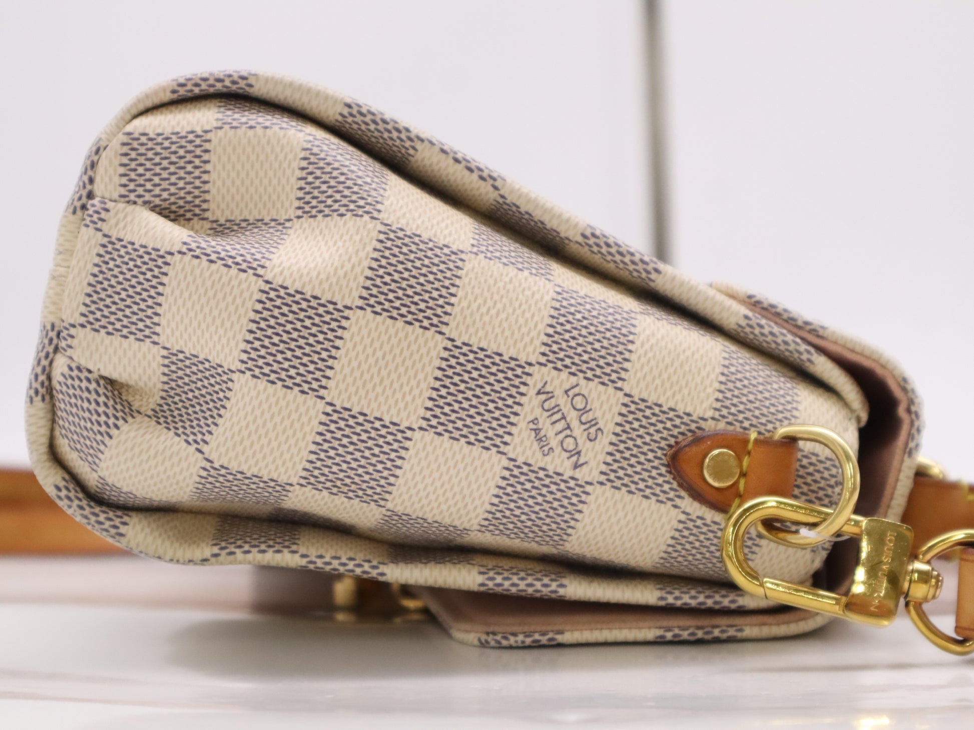 LOUIS VUITTON N41581 Azure Croisette Handbag with Shoulder Strap