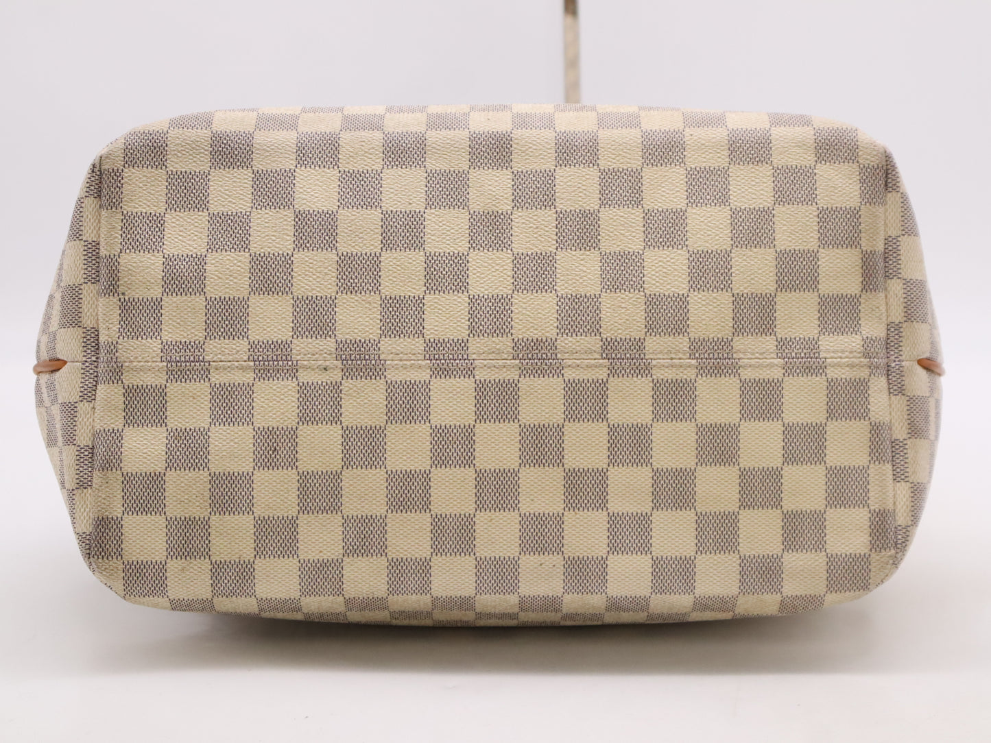 LOUIS VUITTON N41179 Azur Plan Soleil Cabas PM Tote Bag with Pouch