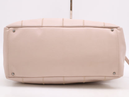 CHANEL Caviar Skin Chocolate Bar Shoulder Bag, Pink, Sticker, Card, 9842527 Shoulder Bag