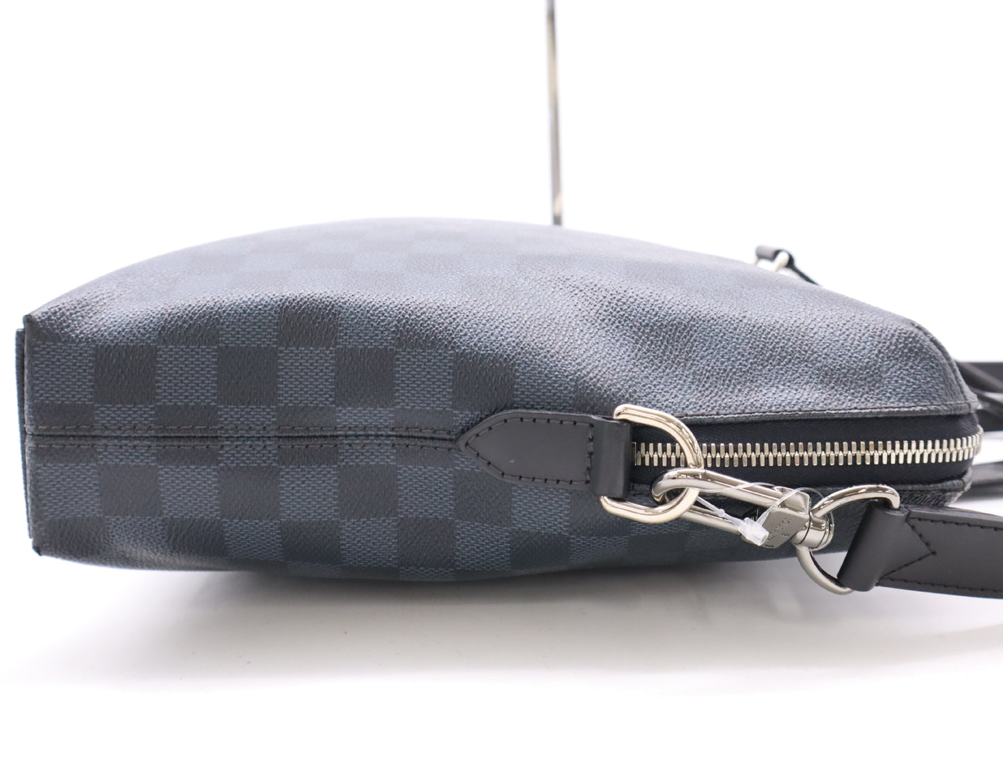 LOUIS VUITTON N42241 Damier Cobalt PDJ Porte Documenta Menjour Business Bag with Shoulder Strap