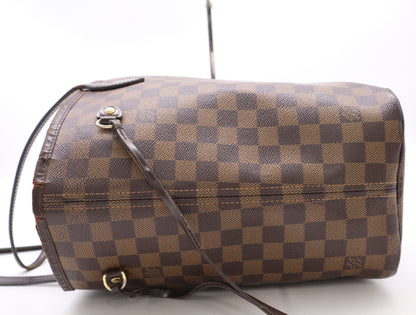 LOUIS VUITTON N51105 Damier Neverfull MM Old Model Tote Bag