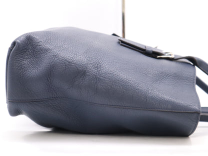 LOUIS VUITTON Tryon Leather Cava Voiage Navy UB0196 Tote Bag