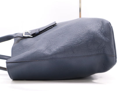 LOUIS VUITTON Tryon Leather Cava Voiage Navy UB0196 Tote Bag