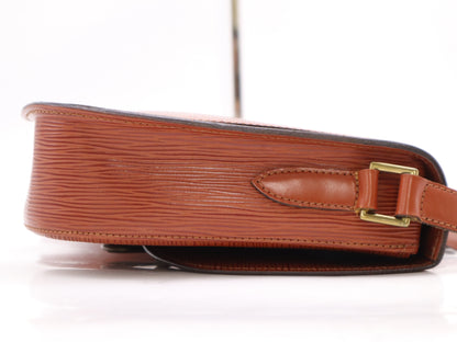 LOUIS VUITTON M52193 Epi Saint-Cloud Kenya Brown Shoulder Bag
