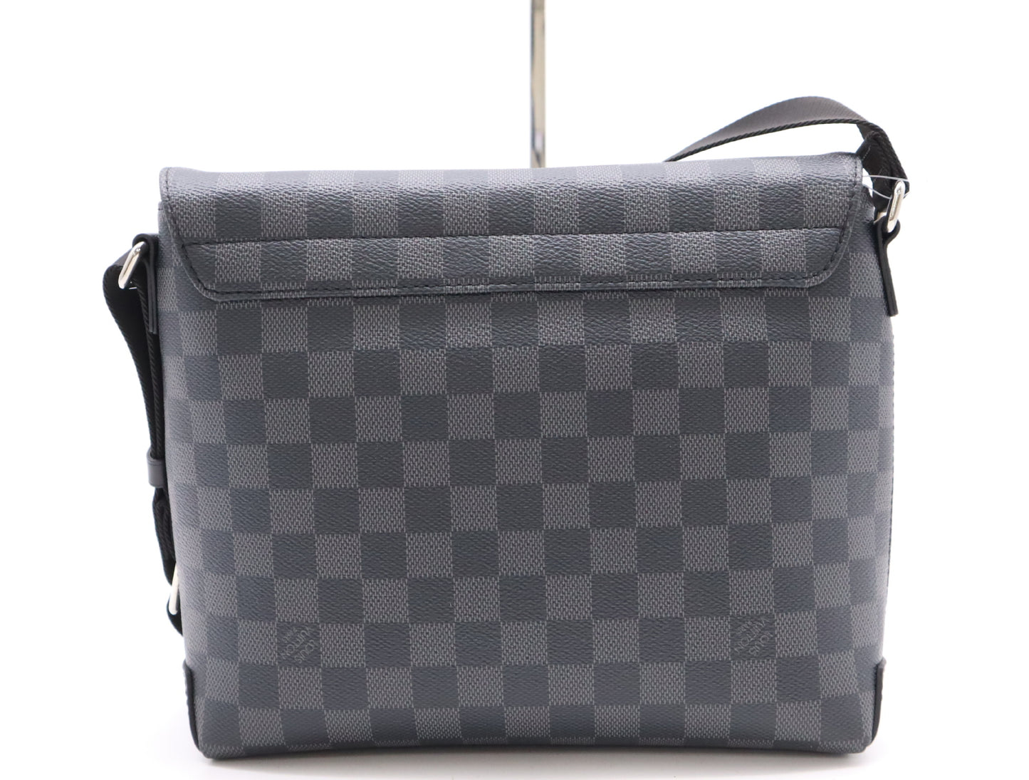LOUIS VUITTON N40349 Graphite District PM NV2 RFID Confirmed Shoulder Bag