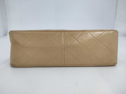 CHANEL Mini Matlassse Beige Shoulder Bag