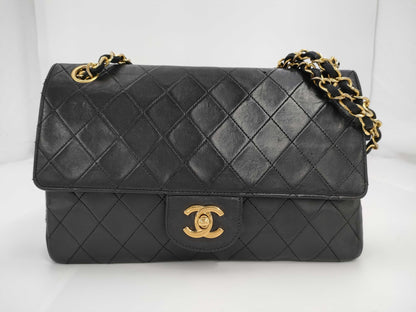 CHANEL W Flap Black No. 0 Shoulder Bag