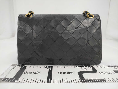 CHANEL W Flap Black No. 0 Shoulder Bag