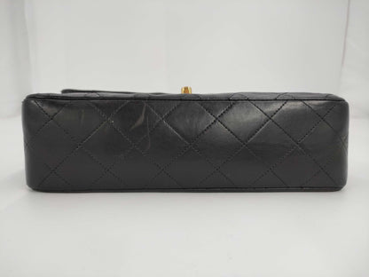 CHANEL W Flap Black Shoulder Bag