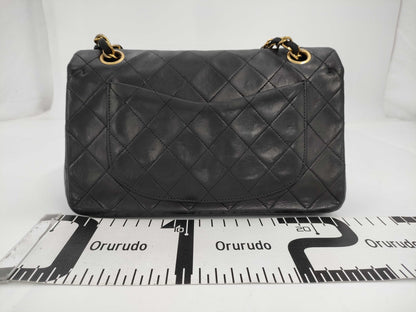 CHANEL W Flap Black Shoulder Bag