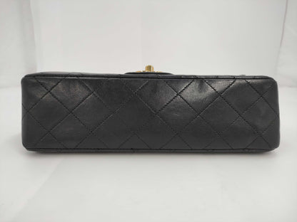 CHANEL W Flap Black Shoulder Bag