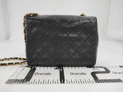 CHANEL Mini Matlasser Black No. 1 Shoulder Bag