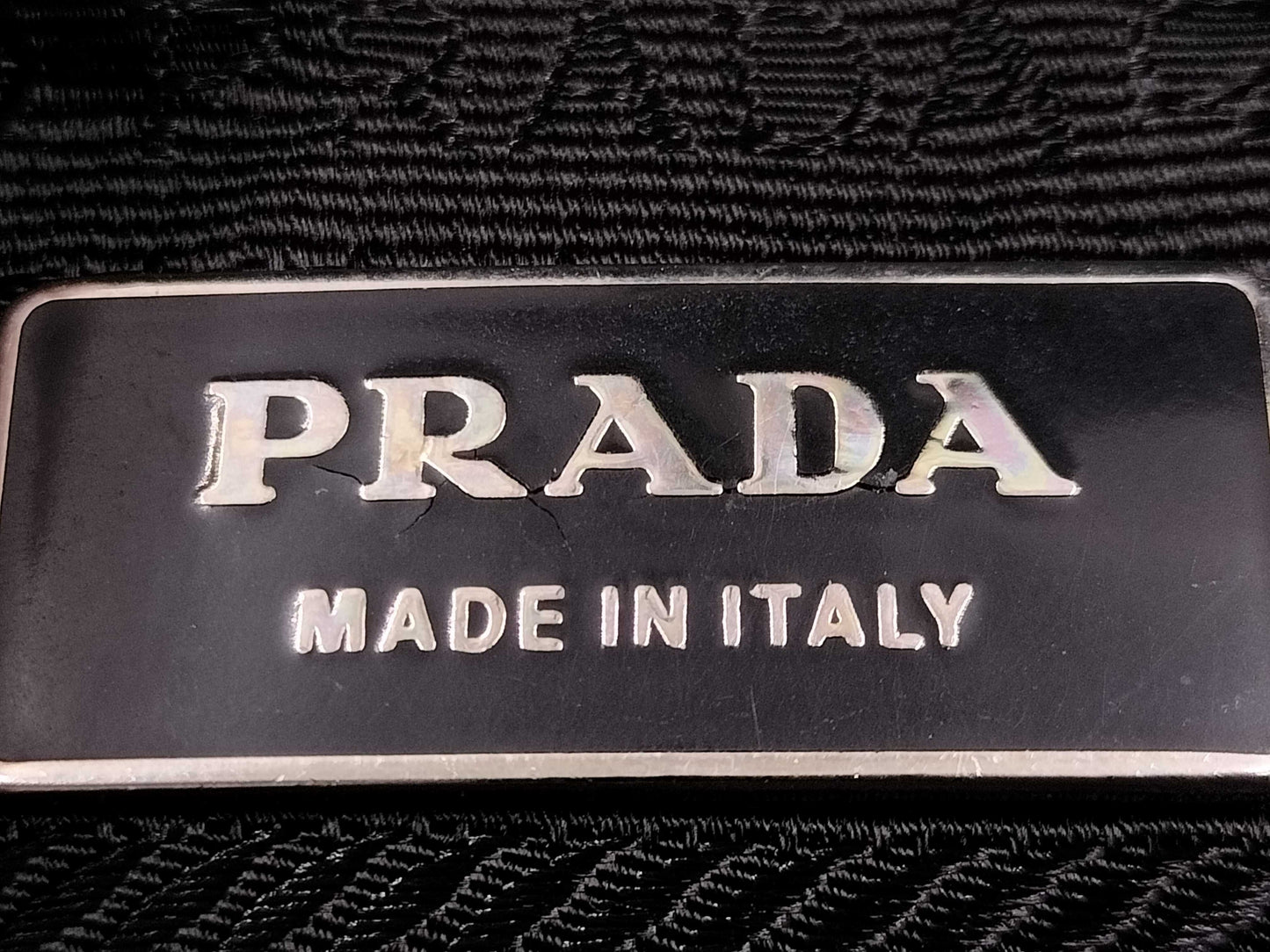 PRADA Prada Triangle Logo Carry Bag Suitcase Carry Bag