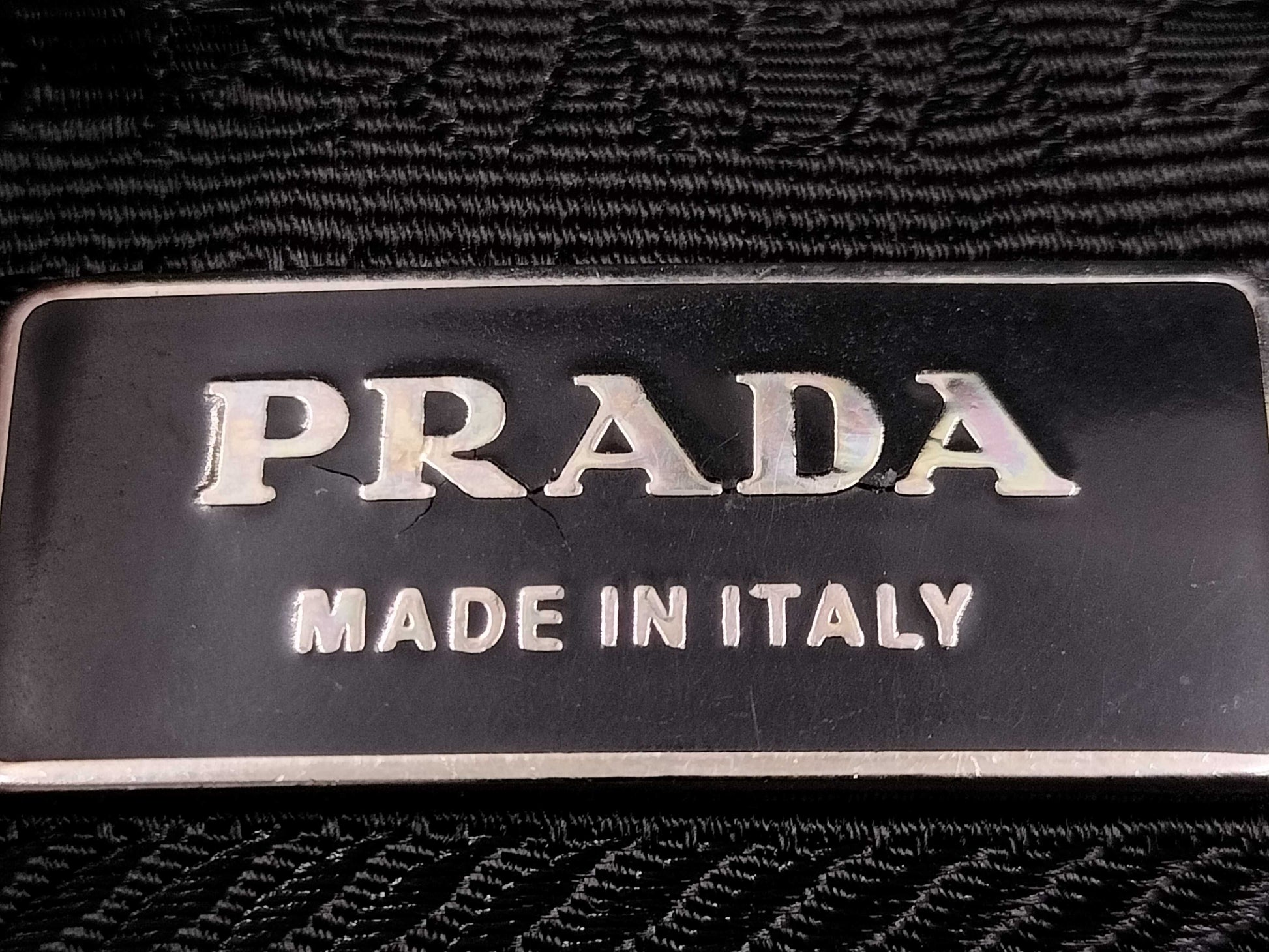 PRADA Prada Triangle Logo Carry Bag Suitcase Carry Bag