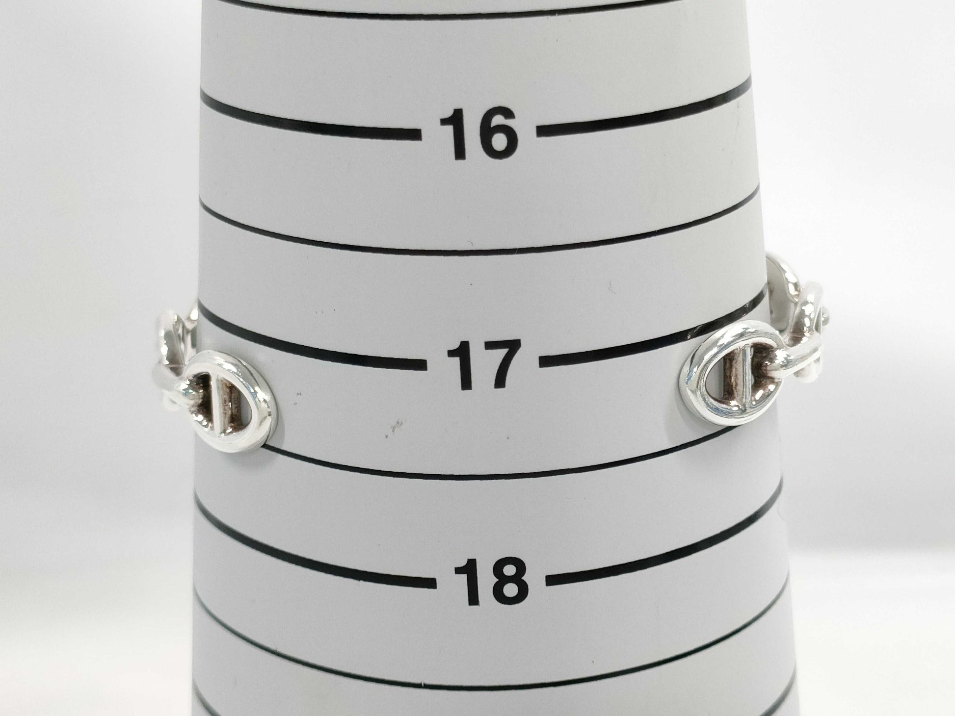 HERMES Chaine d'Ancre Anchaîne ST, Ag925, 17.2g, 22AB511704, Bracelet/Bangle