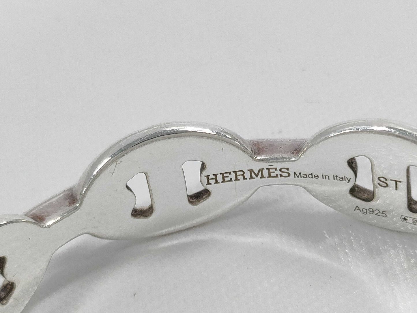 HERMES Chaine d'Ancre Anchaîne ST, Ag925, 17.2g, 22AB511704, Bracelet/Bangle
