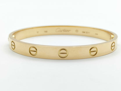 BVLGARI Old Love Breath #17 YG 750 30.1g Bracelet Bangle 