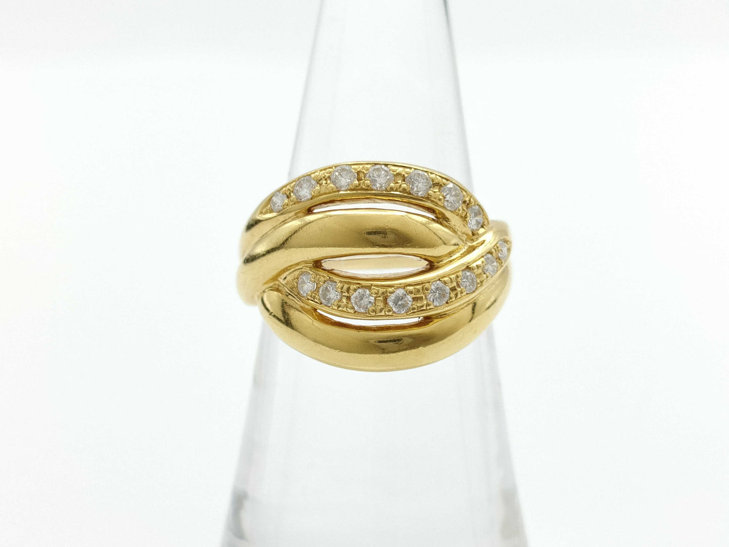 TASAKI D0.34ct K18 6.6g Ring 